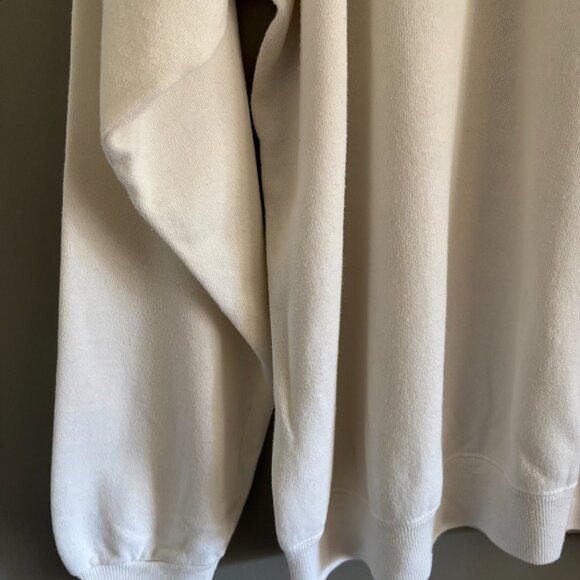 Vintage BMW White Sweatshirt with Blue Logo - Picture 6 of 10